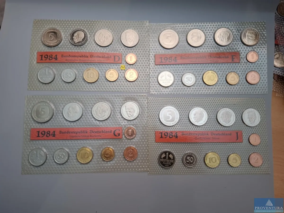 KMS Bundesrepublik Deutschland 1984 DFGJ st 51.52