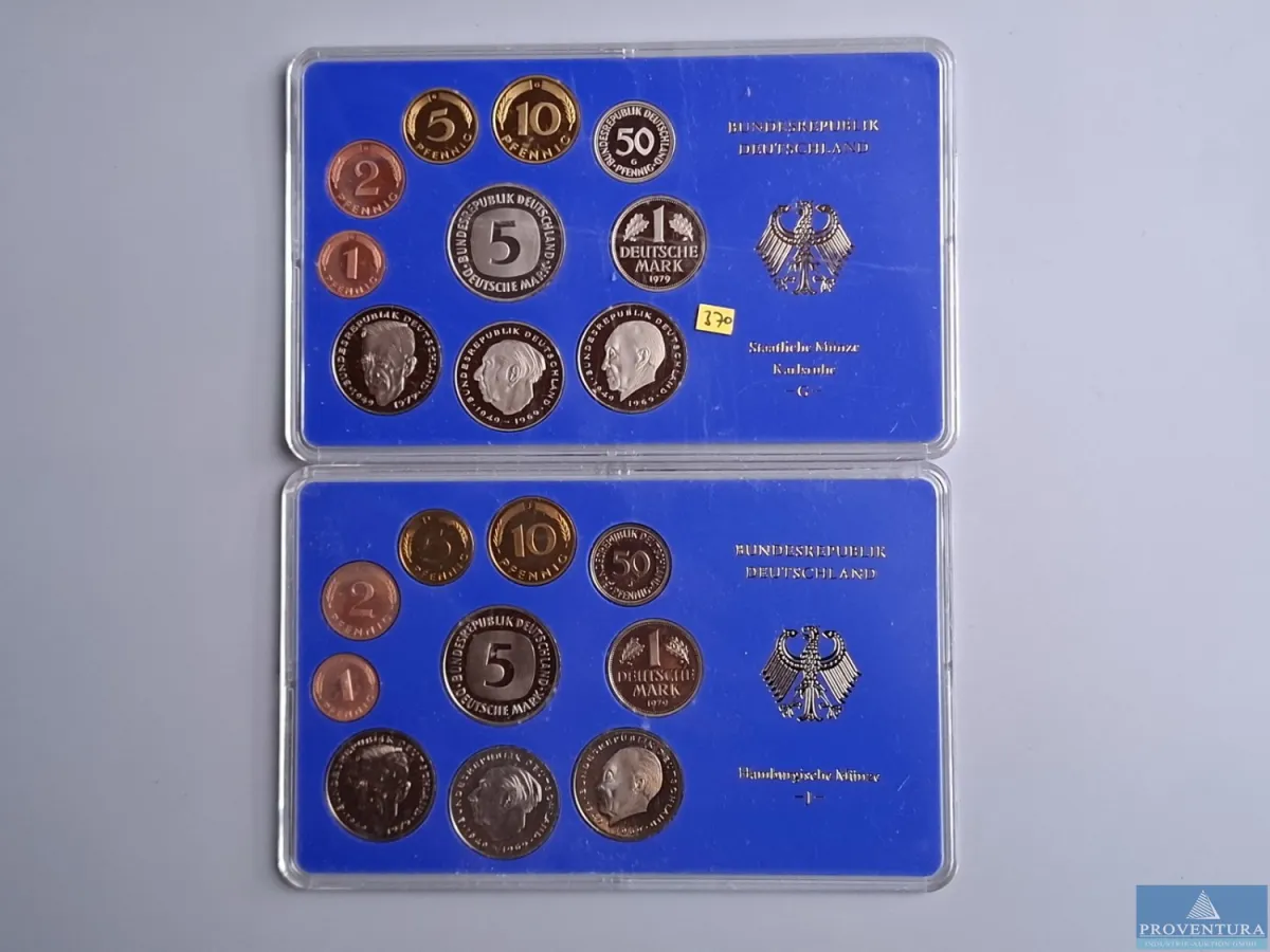 KMS Bundesrepublik Deutschland 1979 GJ pp 25.76 DM