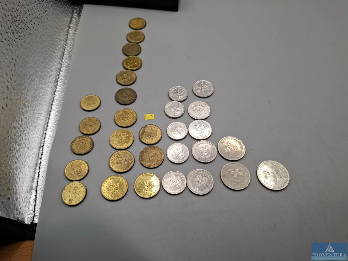Umlaufmünzen Kroatien 9.05 Kuna 31 Stück