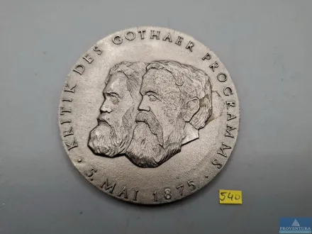 Medaille 100 Jahre Kritik des Gothaer Programms 18 – RESALE