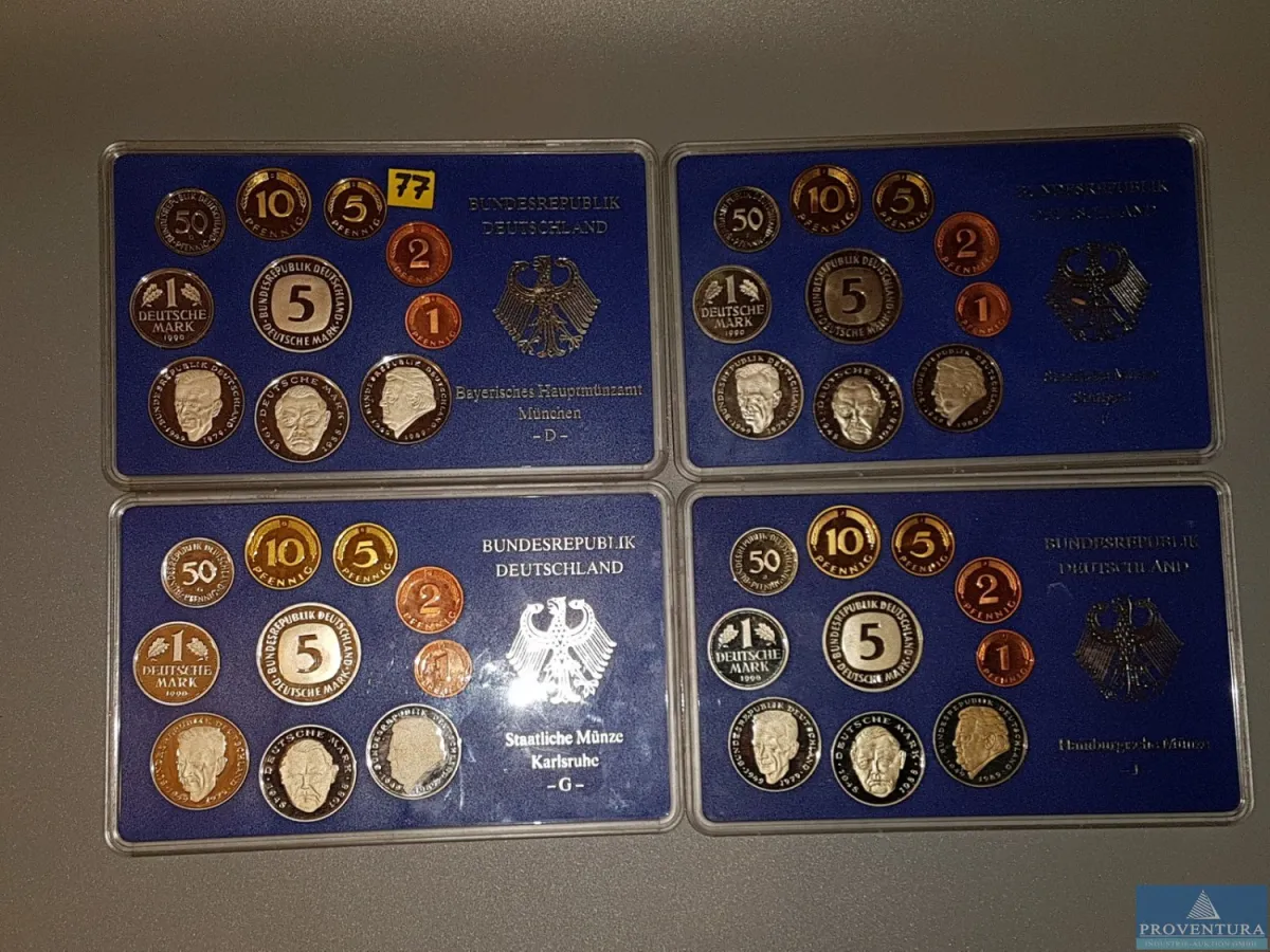 KMS Bundesrepublik Deutschland 1990 DFGJ pp