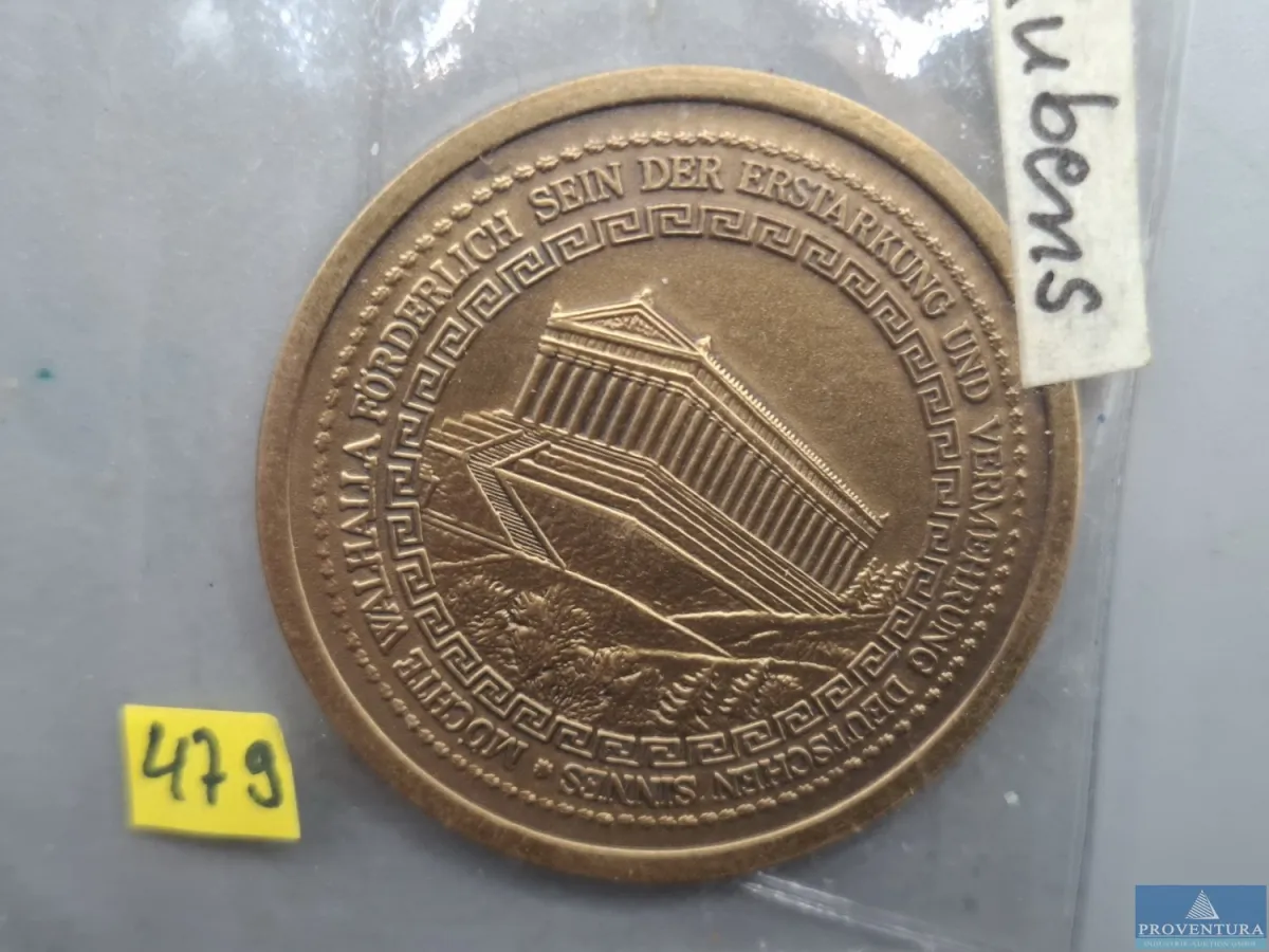 Bronzemedaille Rubens/ Walhalla 31.98 gr