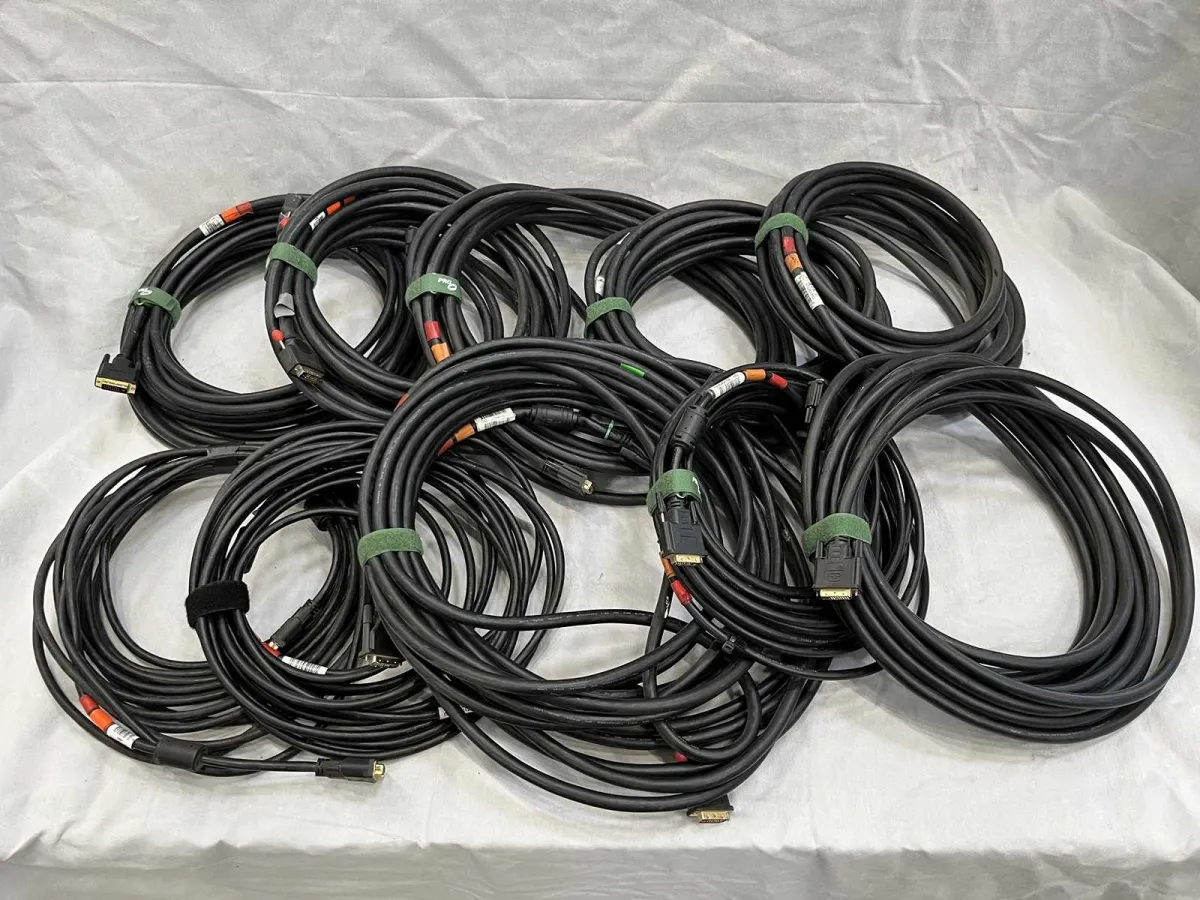 10 x Video Cable DVI Dual Link Digital 10.00mtr