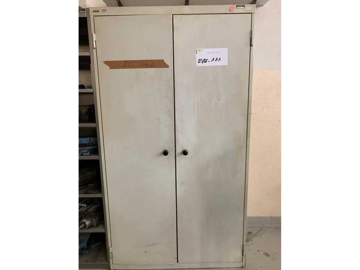 STUMPF Werkstattschrank Flügeltürenschrank 100x55x180 cm
