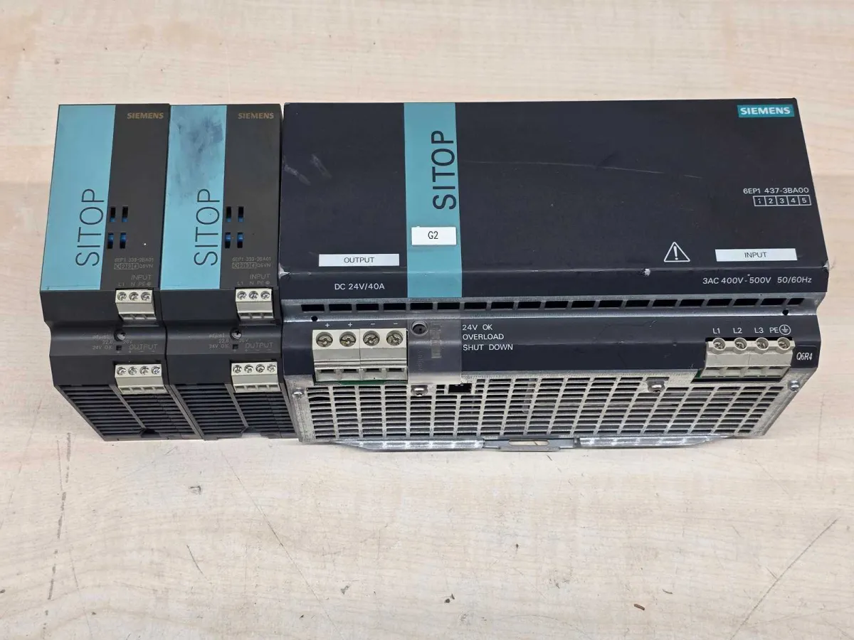 Siemens - SITOP Power 40 / SITOP Smart 5A - Netzteile 1× 6EP1437-3BA00; 2× 6EP1333-2BA01 (3x)