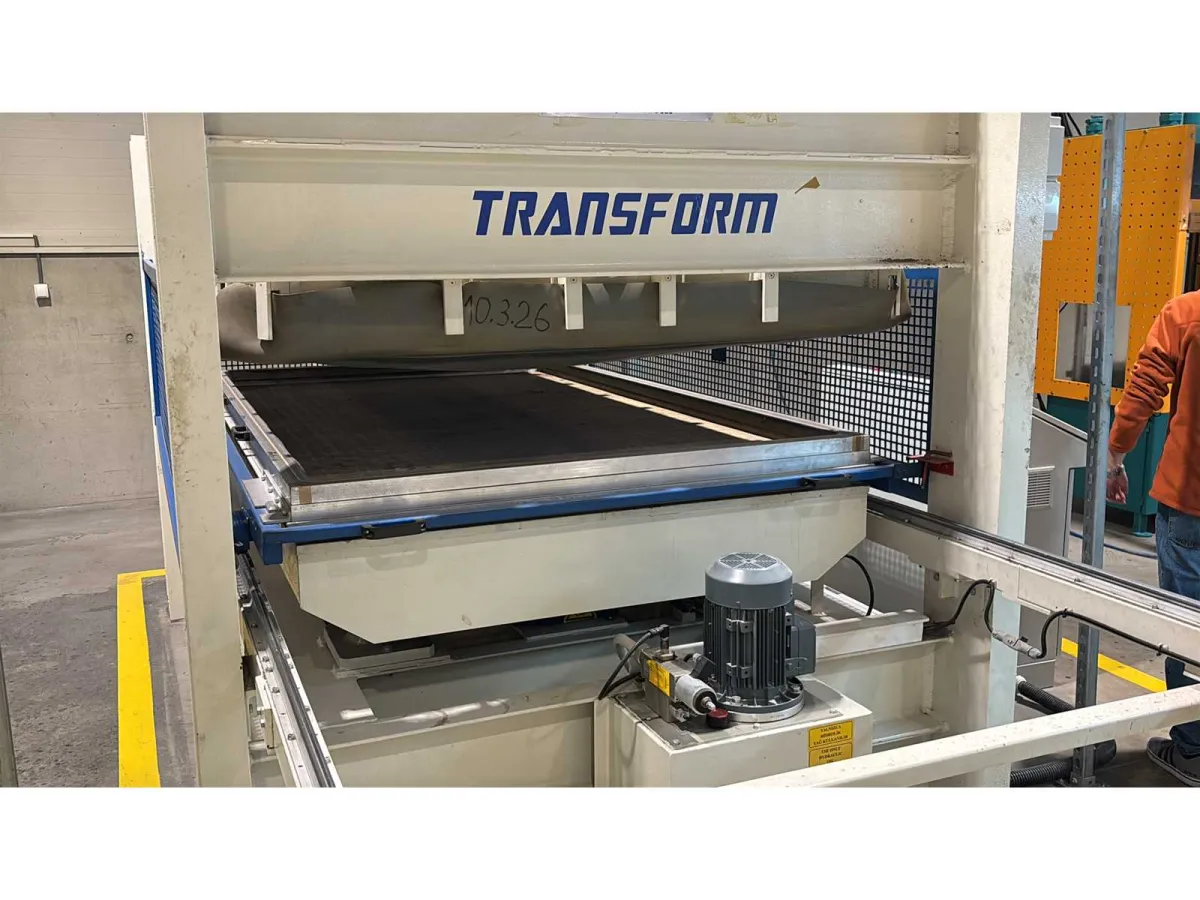 2022 - AS Metal Agaç Makinalari San. - Transform - Vakuummembranpress-Pracovny mit Inspektionstisch