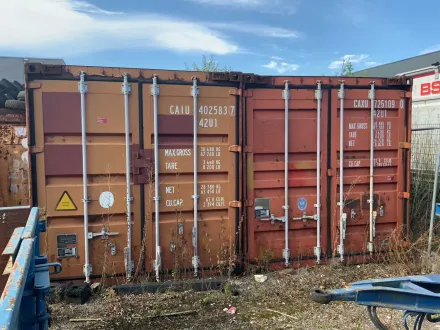 Öffnen Sie den oberen 40FT-Container mit Inhalt (2x) – RESALE