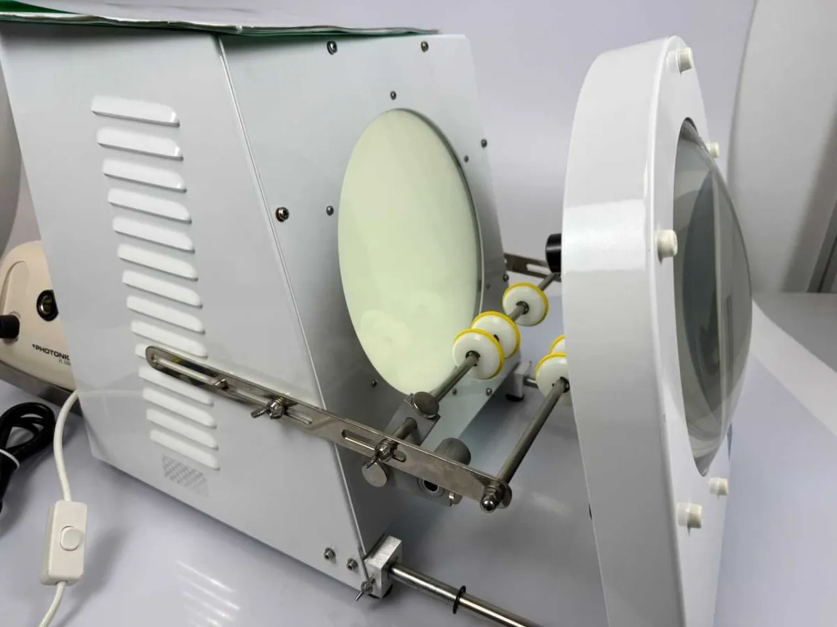 SIMPLEX APPARATE OPTIMA II, TYP 1352 Infusionsflaschen-Prüfgerät mit Polarisationsfilter