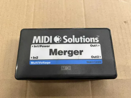 Midi Solutions Midi-Merger 2xMidi IN -> 2xMidi OUT – RESALE