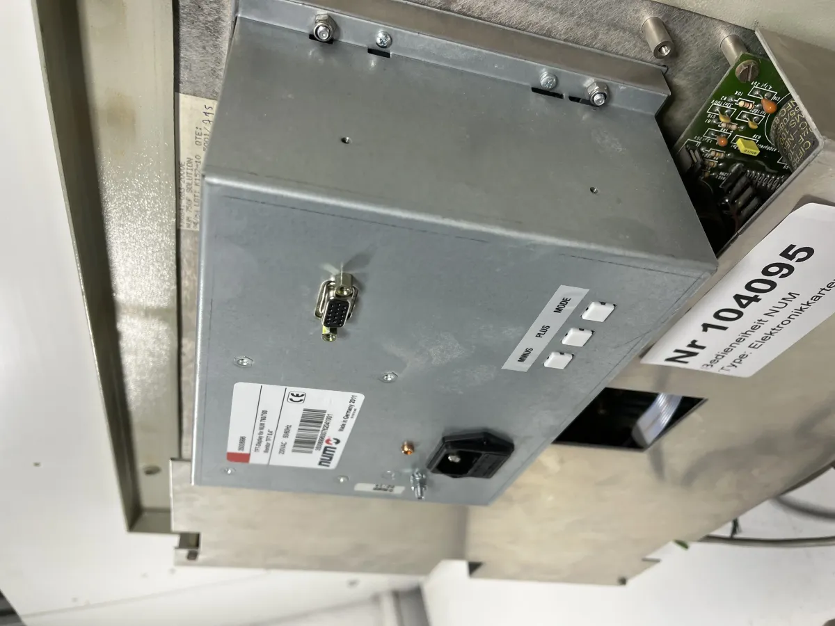 Bedieneiheit NUM 750F Solution KB0641-083-2000E