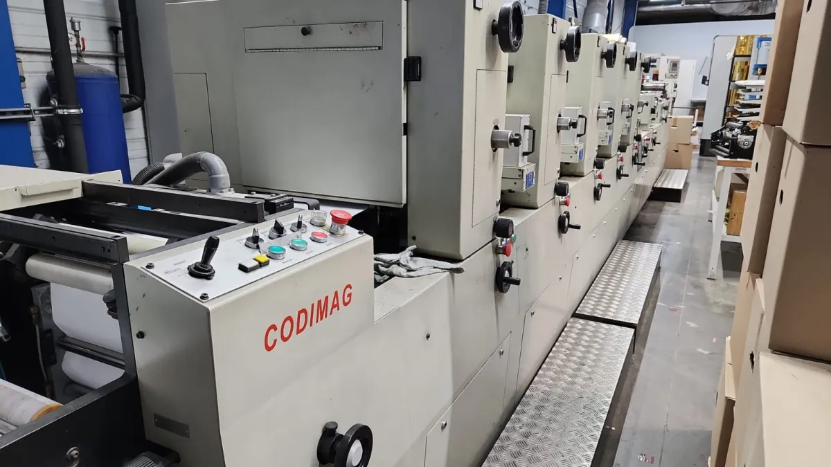 Codimag VIVA 340 Waterless Label Printing