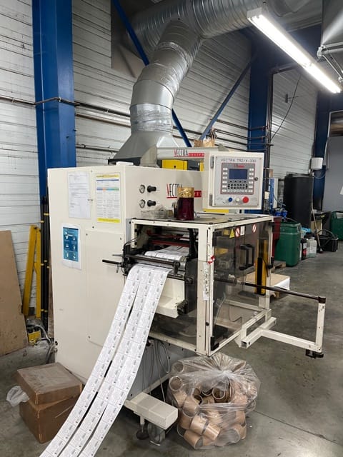 Vectra TR2 / 4 - 330 Turret Rewinder Slitter/Rewinder