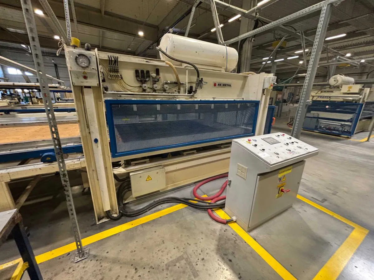 2021 - AS Metal Agaç Makinalari San. - TRANSFORM - Vakuummembranpress-Pracovny mit Inspektionstisch