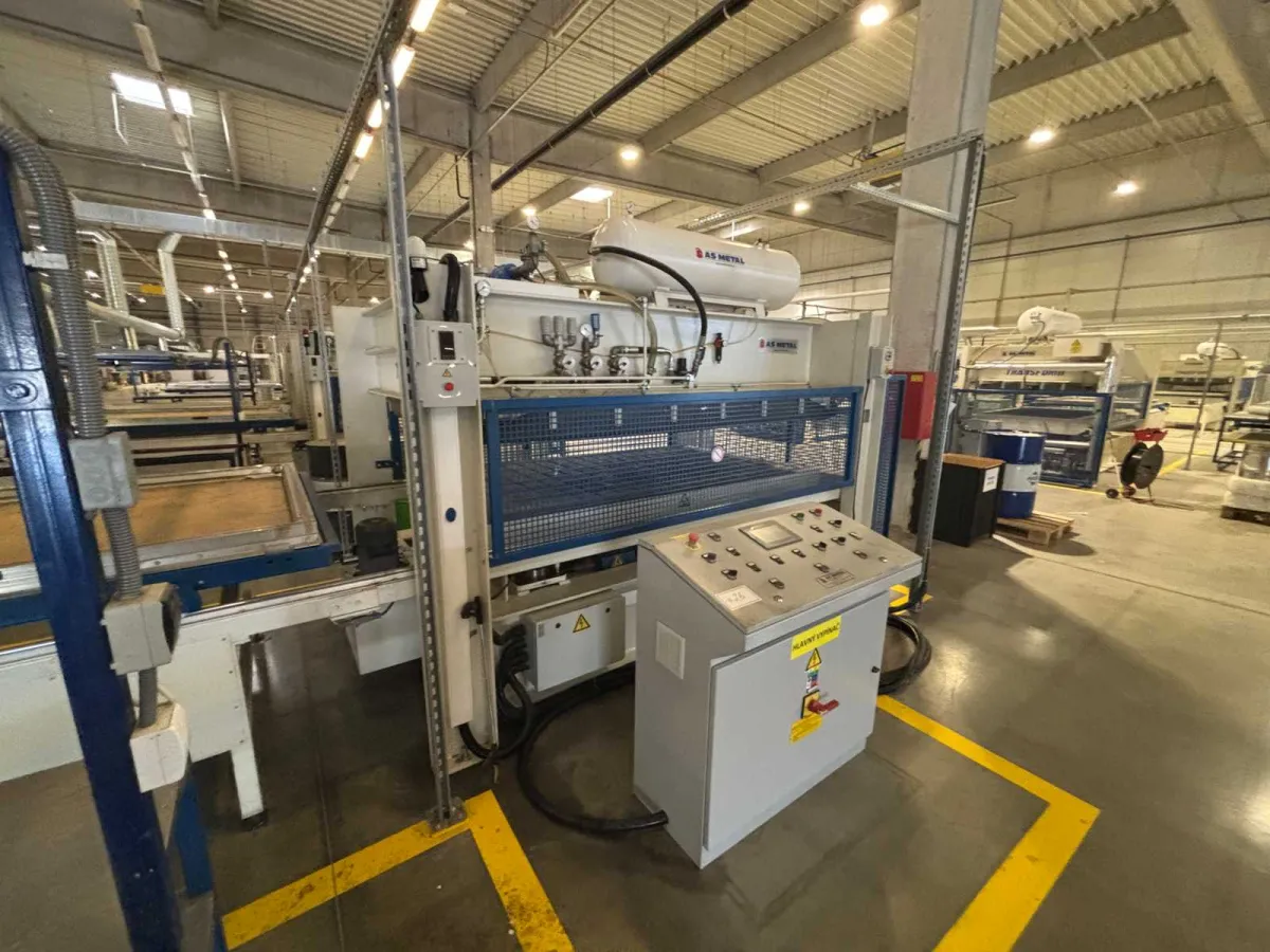 2021 - AS Metal Agaç Makinalari San. - TRANSFORM - Vakuummembranpress-Pracovny mit Inspektionstisch