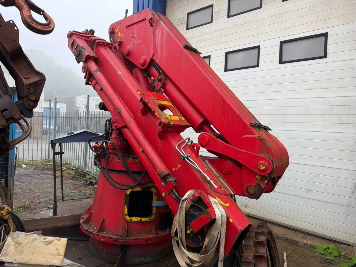 Winde SWL 2 T hydraulischer Lkw-montierter Kran