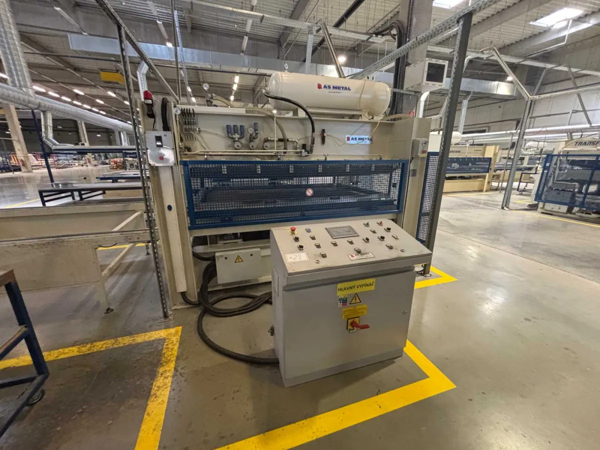 2021 - AS Metal Agaç Makinalari San. - TRANSFORM - Vakuummembranpress-Pracovny mit Inspektionstisch