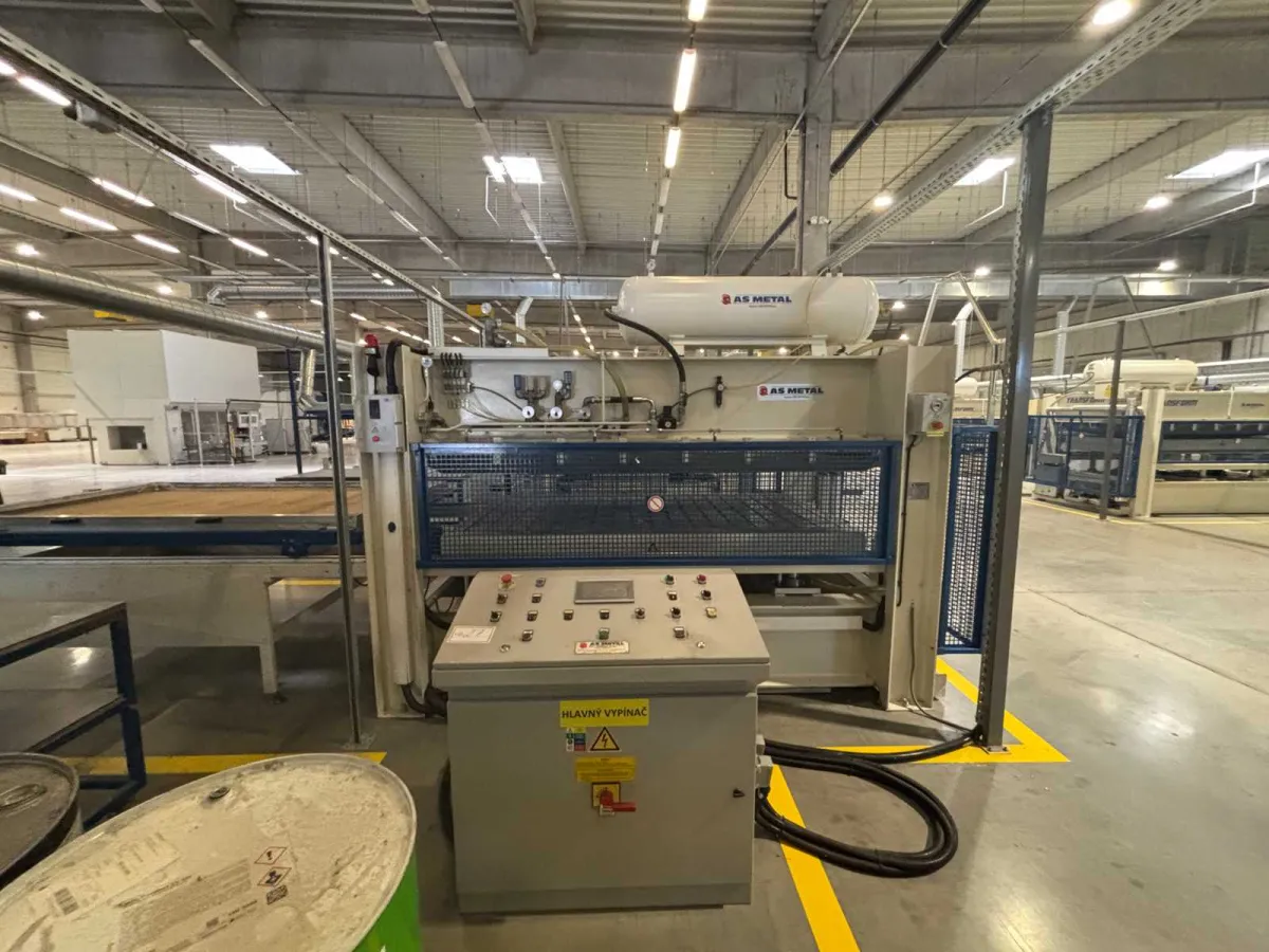 2021 - AS Metal Agaç Makinalari San. - TRANSFORM - Vakuummembranpress-Pracovny mit Inspektionstisch