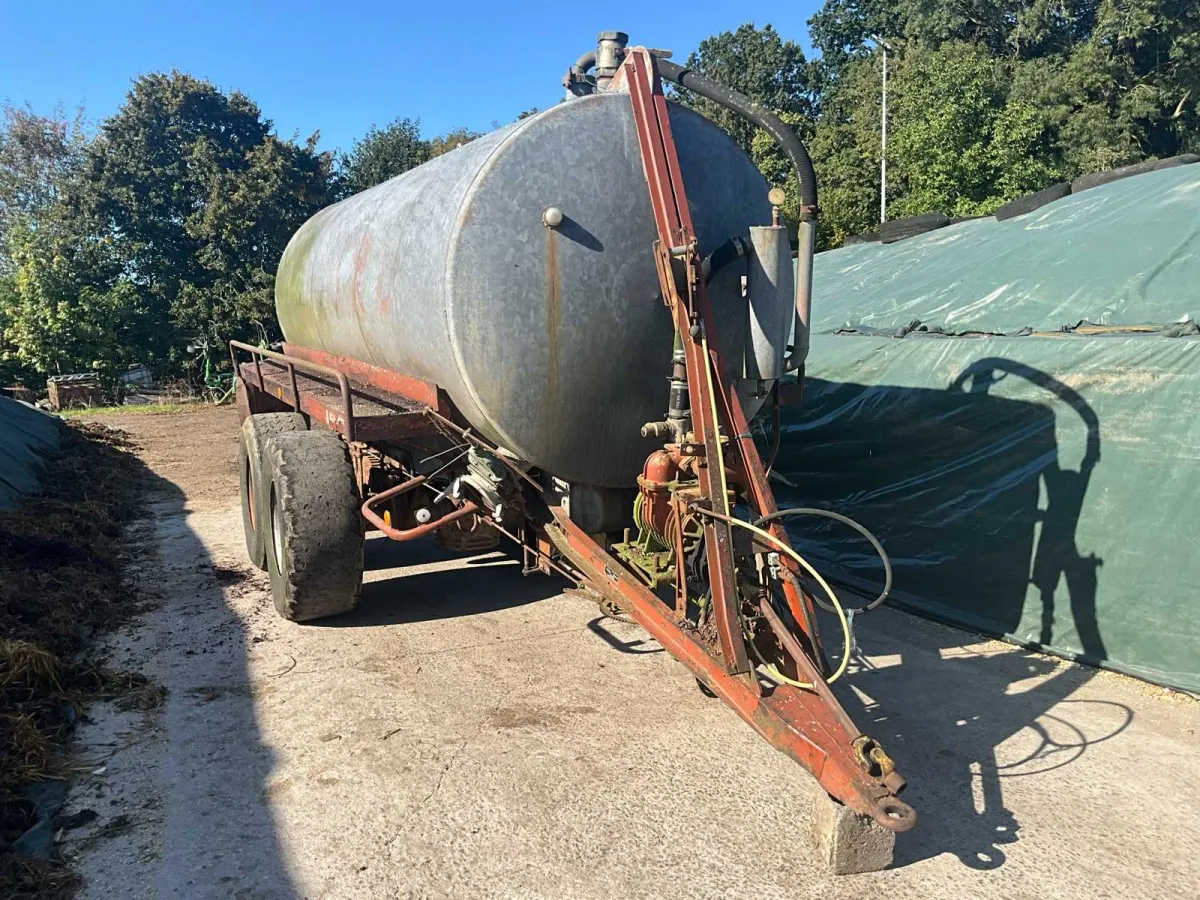 1989 RECORD V950 Slurry Tanker RECORD V950 – Tandem – Vakuumpumpe – Verzinkter Tank