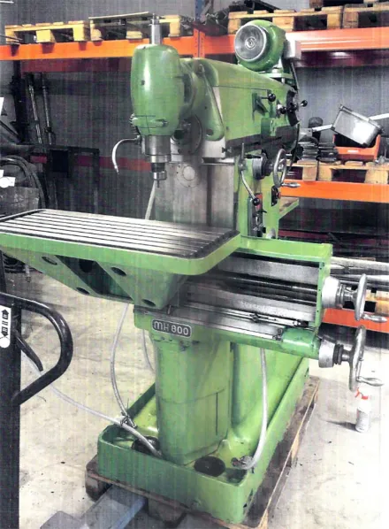 Maho MH 800 Universal Werkzeugfräs- und Bohrmaschine – RESALE