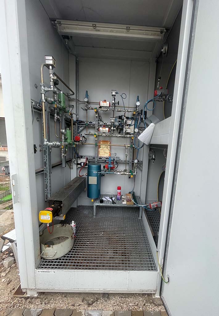 HKL Anlagentechnik Ammoniak-Verdampferanlage