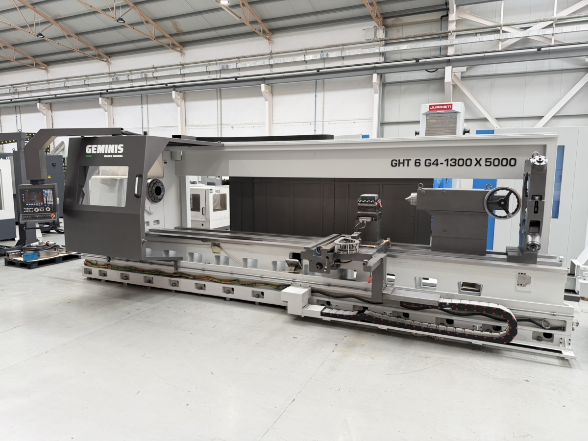 GEMINIS GHT-6 G4 1300 x 5000 CNC Drehmaschine