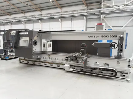 Geminis GHT-6 G4 1300 x 5000 CNC Drehmaschine – RESALE
