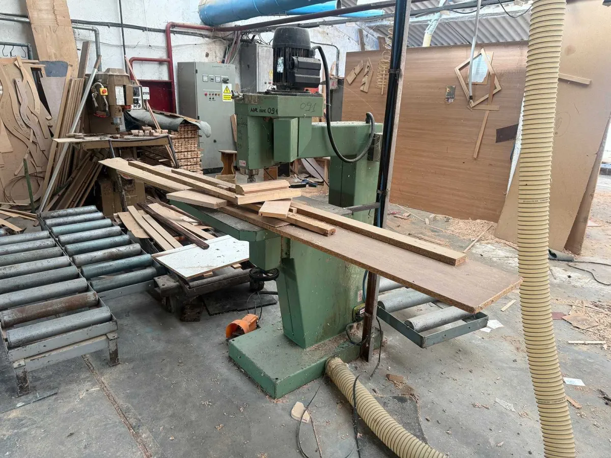 SAMCO - MINI-FRÄSER - Stationäre Holzbearbeitungs-Oberleitung