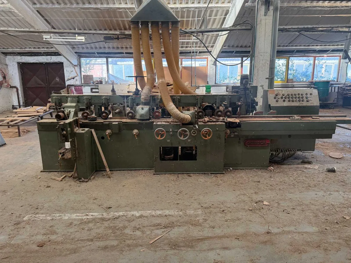 Gubisch GN 147 Vierseitige Gießmaschine / Hobelmaschine (33 kW, Westdeutschland)