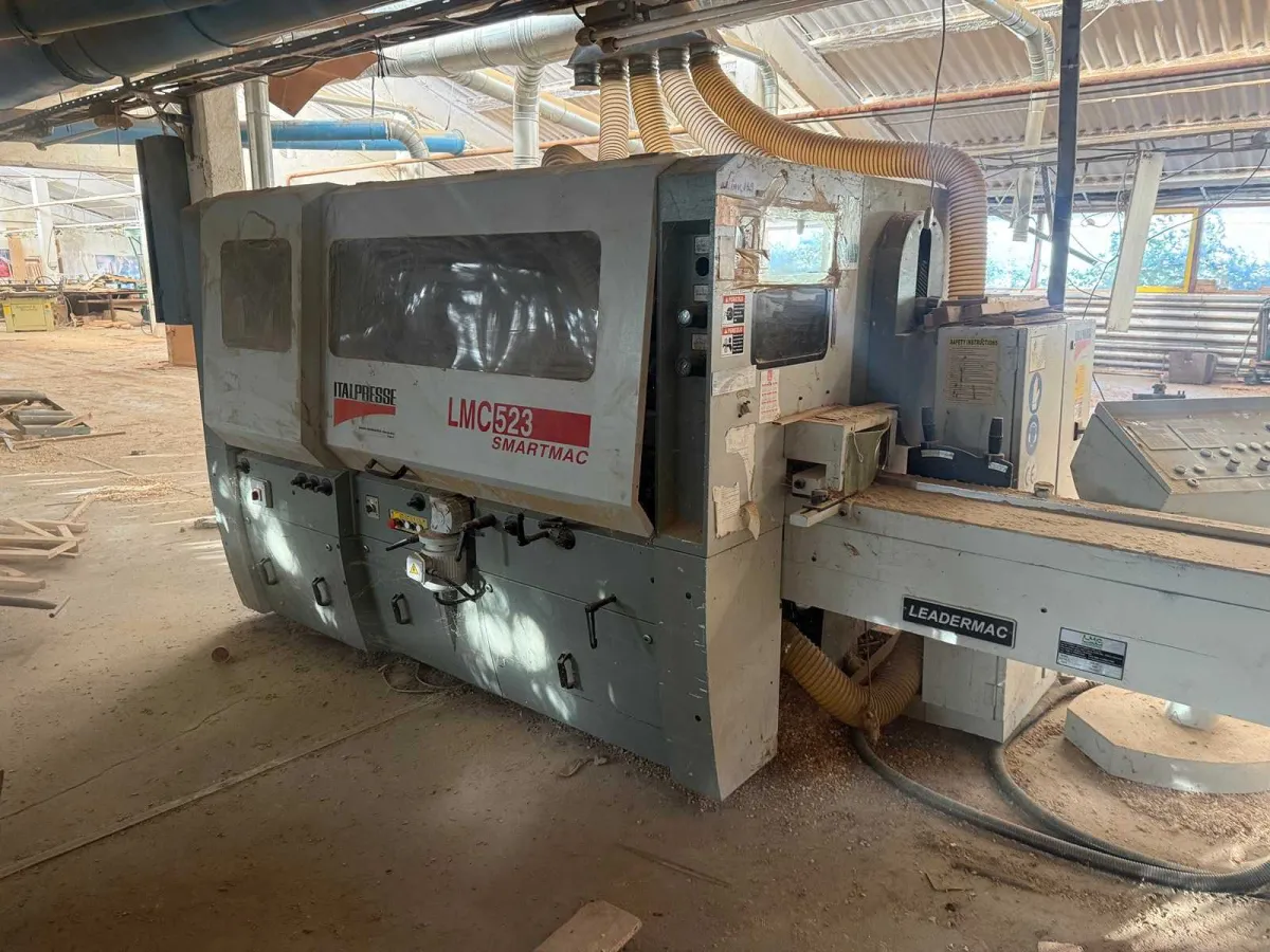 LEADERMAC LMC523 SMARTMAC vierseitiger Hobel und Formmaschine