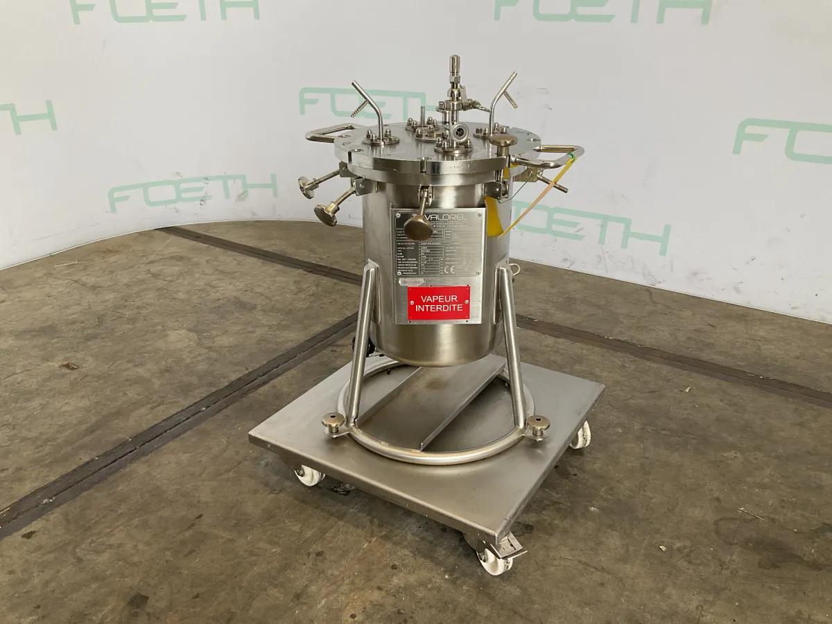 Valorel ARC - Pressure vessel Biotechnologie
