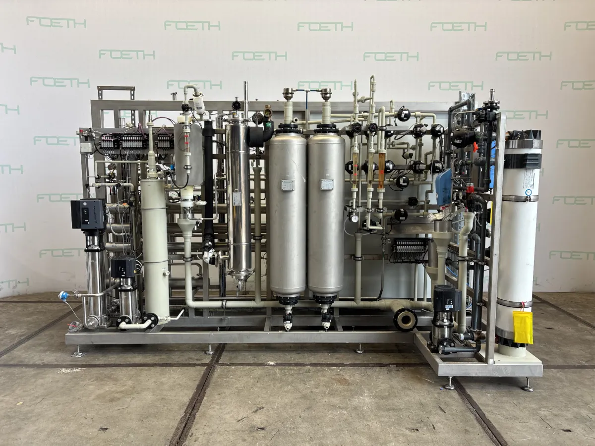 Christ Osmotron 1000 water treatment plant (RO, EDI, UV, Andere Pharmazeutika