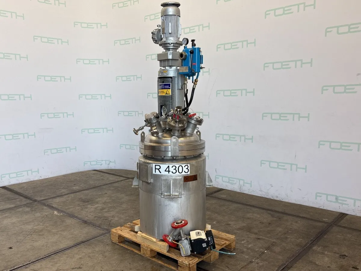 Lescaut 245 L - Stainless Steel Reactor Biotechnologie