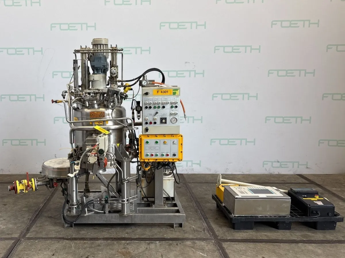 Eurofiltec Monoplaque (65 L, Hastelloy C-276) - Nutsche filt Biotechnologie