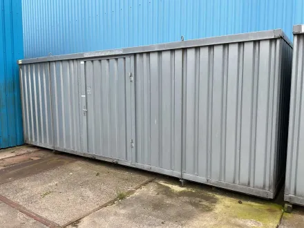 Fladafi Lagercontainer einschließlich Regale – RESALE