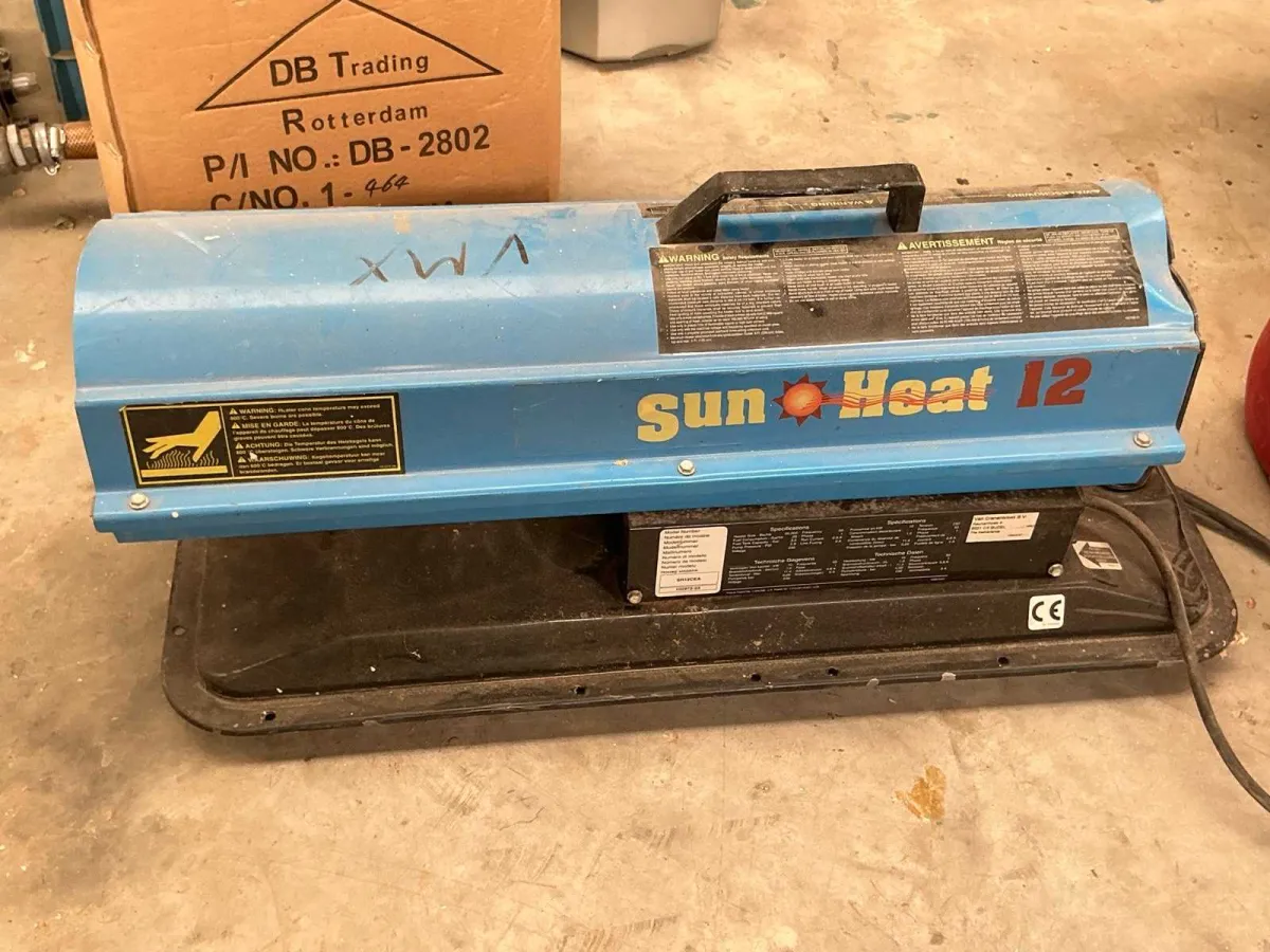 Sonnenwärme SH12CEA Heißluftkanone
