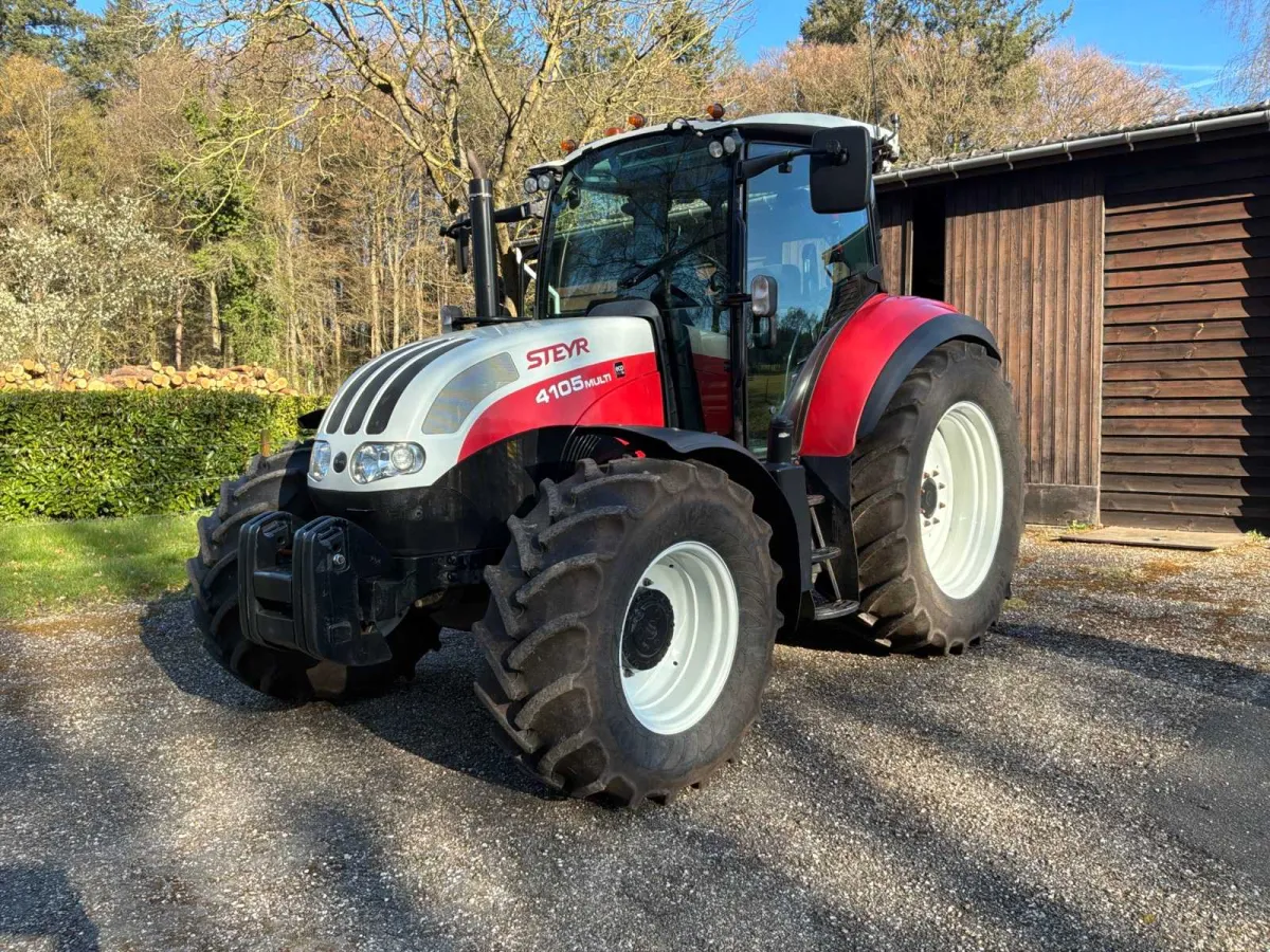 2015 Steyr 4105 Multi Eco Allradantrieb Landtraktor