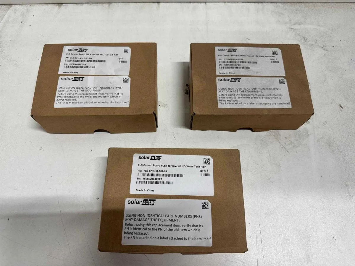 SolarEdge - FLD-1PH-HD-PRT-03 / FLD-3PH-25L-PRT-03 - Carte de communication (3x)