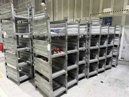 90 Stk SCHÄFER Stahl-Stapelbehälter – RESALE