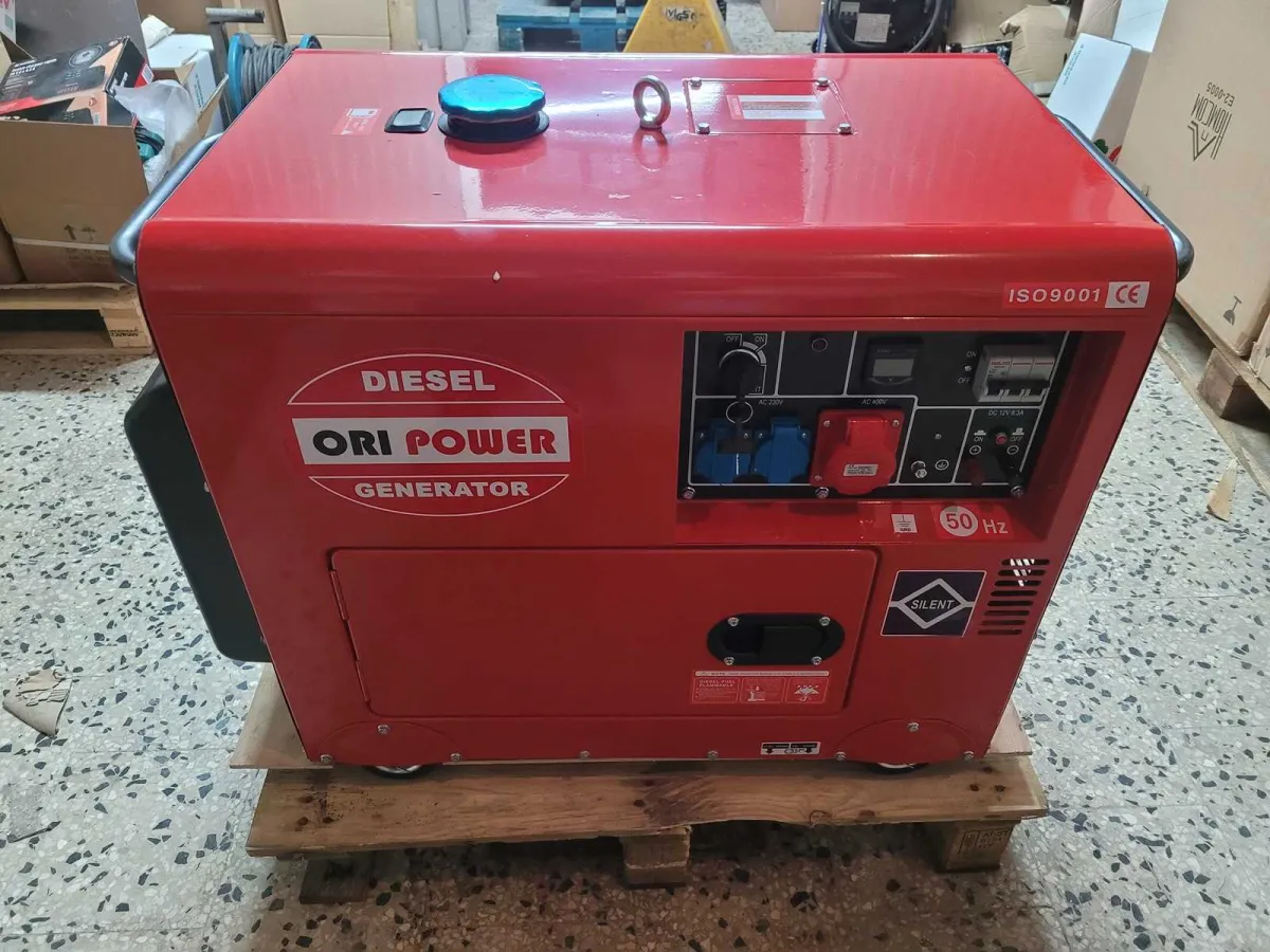 JDE9500 SE-Dieselgeneratoren nie verwendet