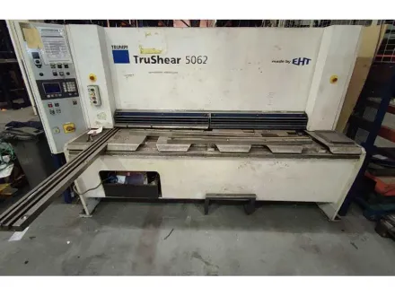 2010 - TRUMPF / EHT - TruShear 5062 - CNC-Guillotine-Schermaschine – RESALE