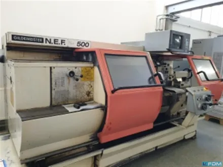 Gildemeister N.E.F. Plus 500 Drehmaschine - zyklengesteuert – RESALE