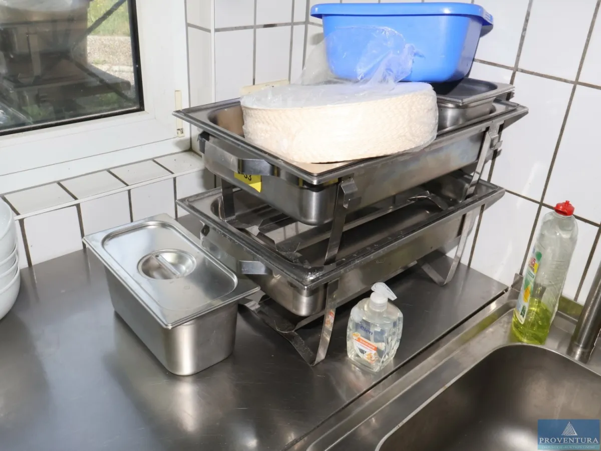 Chafing Dishes ohne Deckel 2 St.