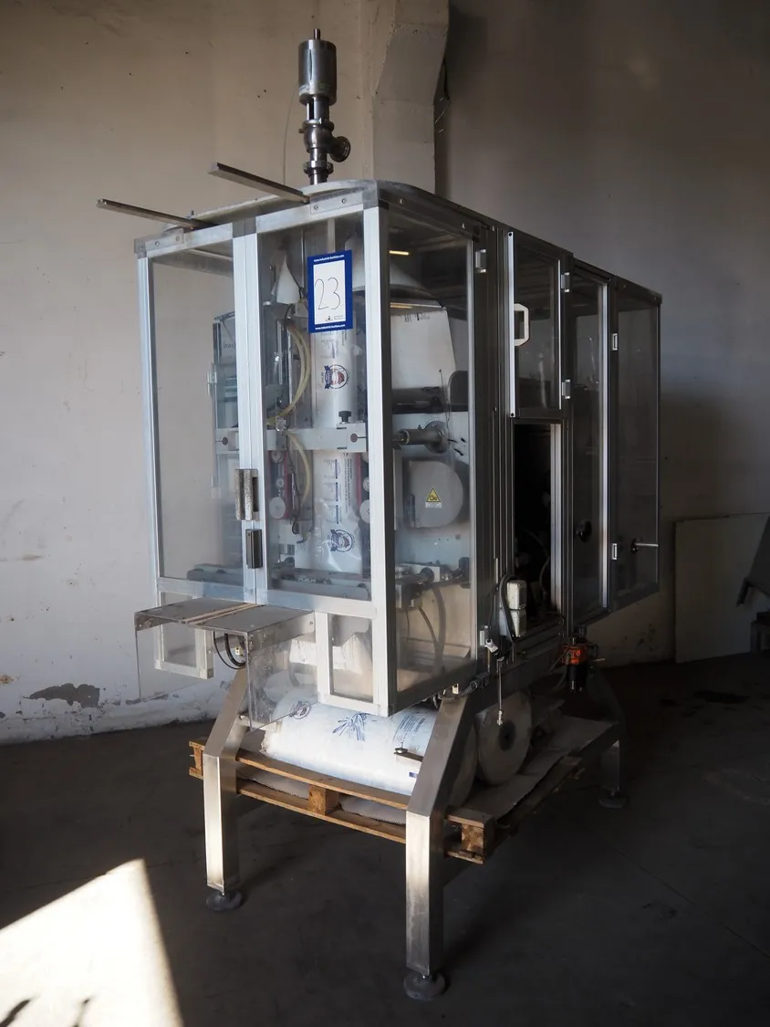 Essegi vertical bag form-, fill- and seal machine