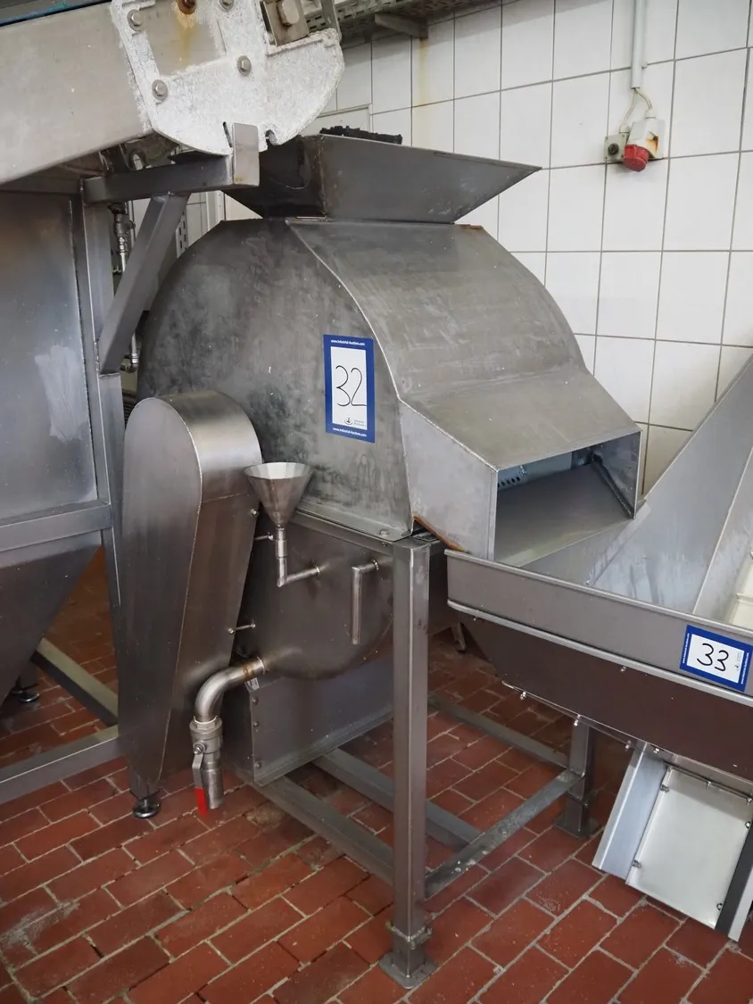 VEB drum washer, machine number: 1204, 380 V, 50 H