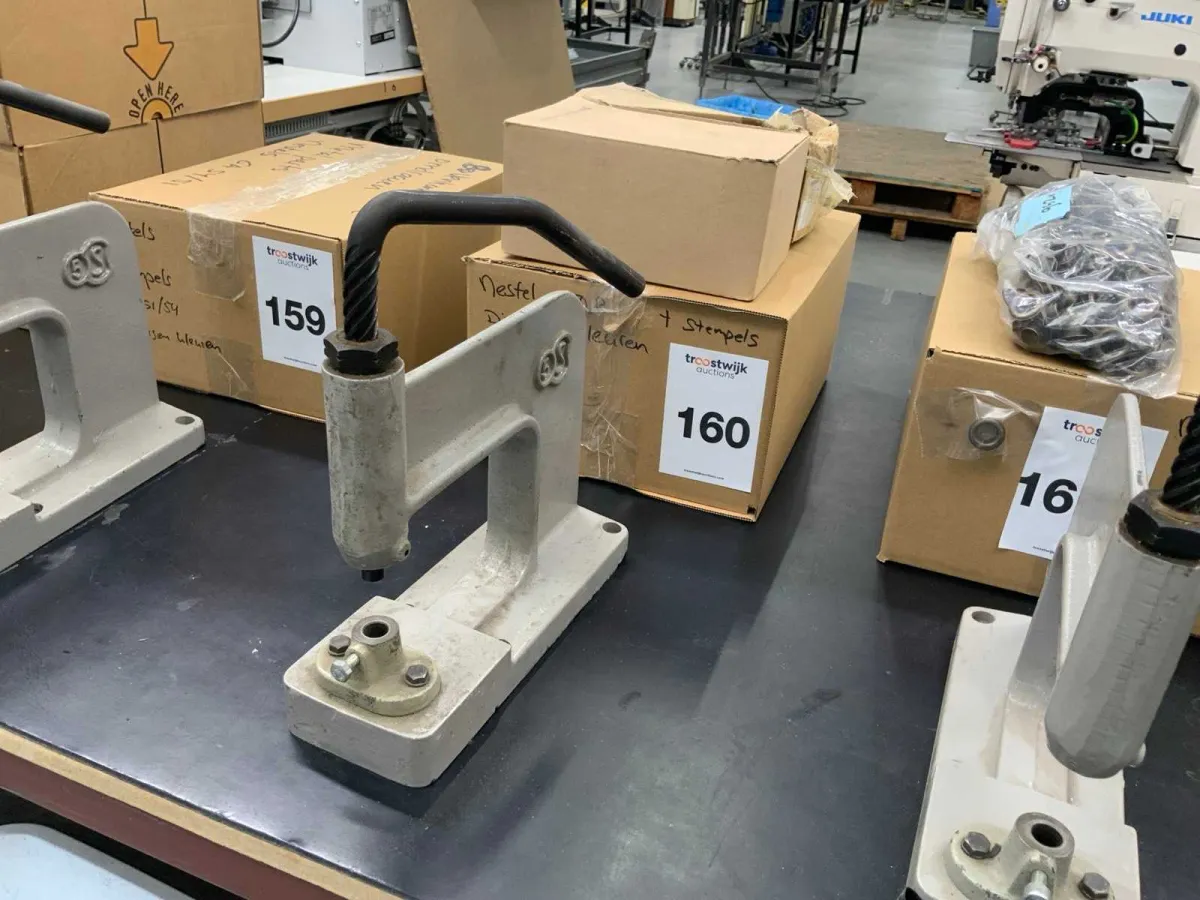 5S Spindel-Handpresse / für Nestles 1450R + Stanzer