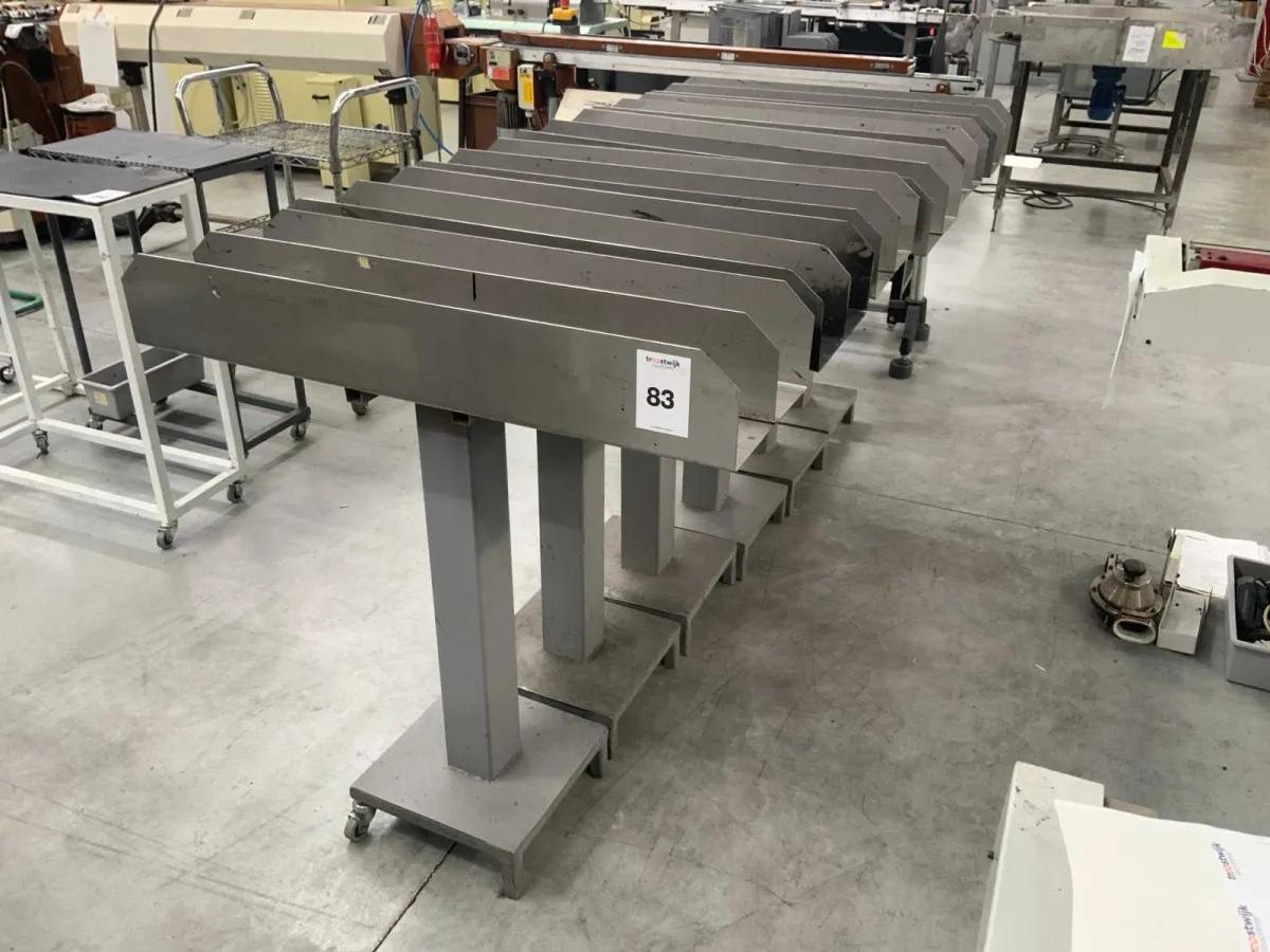 Gürteltransport-Trolley-/Stütztischen (6x)