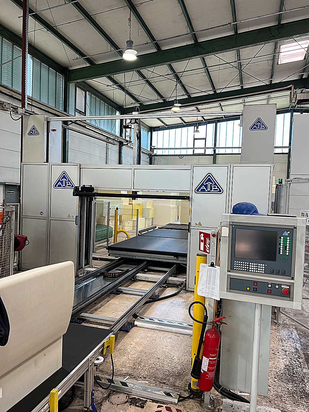 Albrecht Bäumer OFS-HT CNC-Schaumstoffschneideanlage