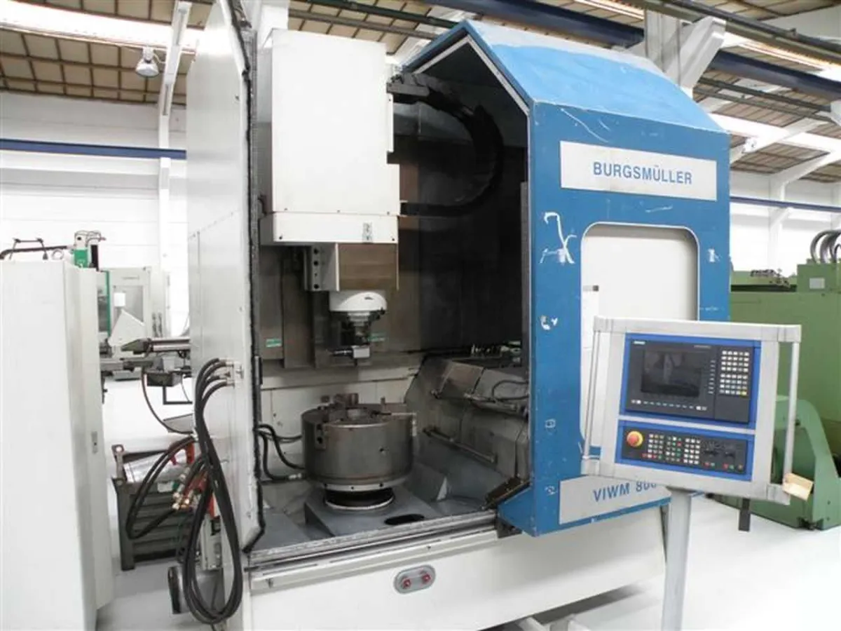 BURGSMÜLLER - 2000 - VIWM 800-CNC - Vertikale Maschinenzentren
