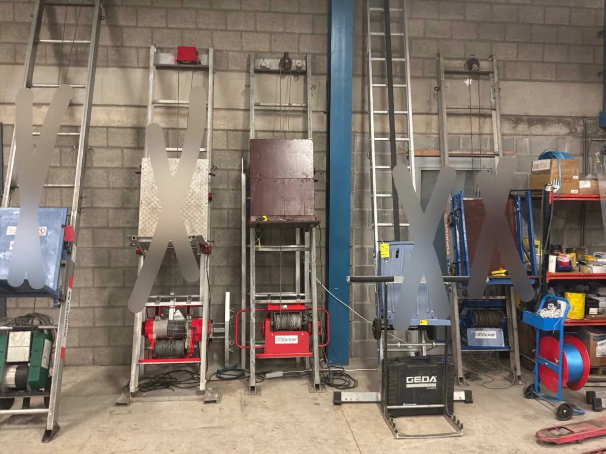 Steinweg-Leiterlift Incl. bak + Knick