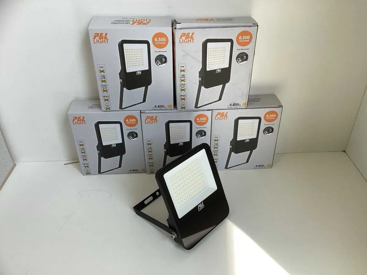 (5x) P&L LIGHT LED-Lampe - 4800lm - 50W